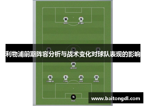 利物浦前期阵容分析与战术变化对球队表现的影响